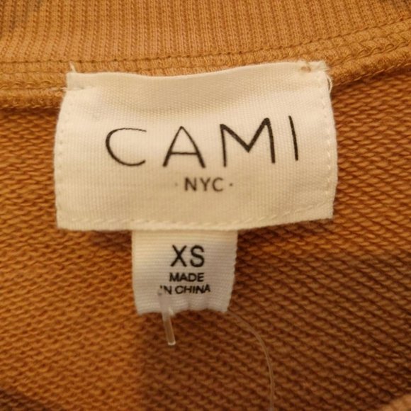 Cami Womens Pullover Sweater Brown Long Sleeve Crew Neck‎ Tight Knit XS New - Picture 7 of 9